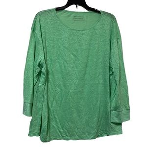 Falconeri Linen Wide Neck Crew